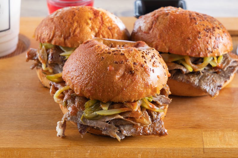 Italian Beef Sandwich Chicago style